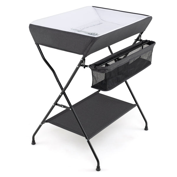 Baby Storage Folding Diaper Changing Table