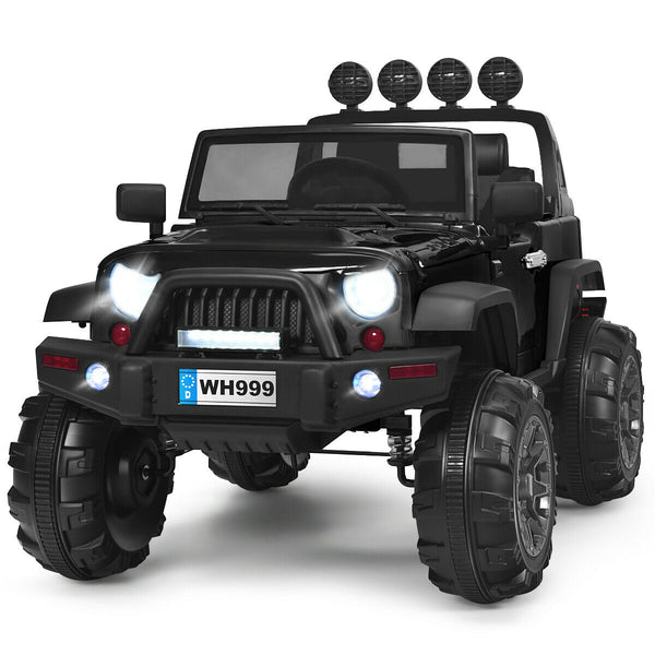 12V Kids Ride On Truck with Remote Control and Double Magnetic Door